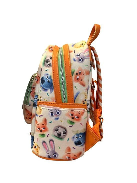 Loungefly Zootopia 2 Nick Wilde Cotton Candy Cosplay Fox Mini Backpack NWT main image 8